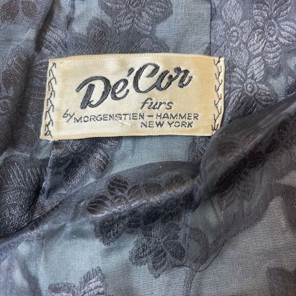 De’Cor By Morgenstien Hammer Vintage Natural Mink Cape Coat - Picture 5 of 5